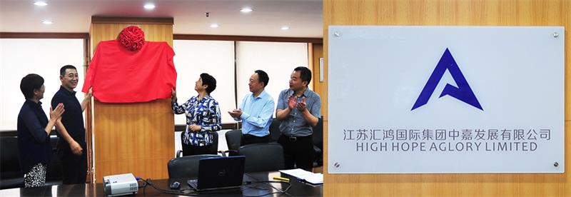 匯鴻中嘉公司舉行VIS視覺識別系統(tǒng)和新LOGO啟用儀式